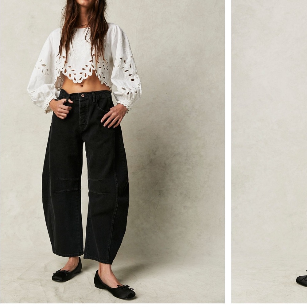 Free People Barrel Jean - TALL